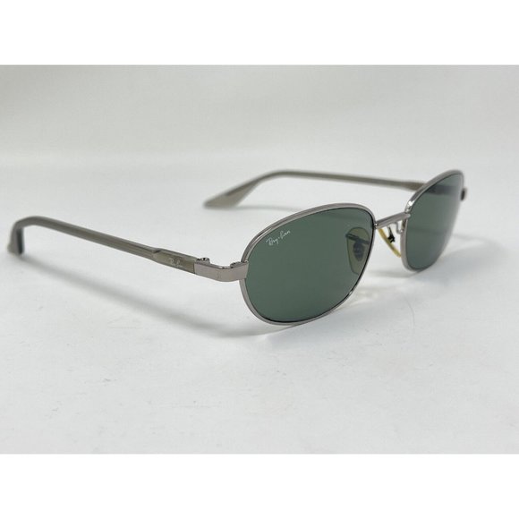 RAY BAN RB 3009 W2980 ITALY OVAL GRAY GUNMETAL SUNGLASSES